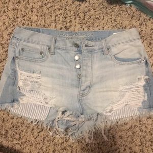 American eagle jean shorts size 6